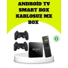M8Pro Android TV Box ve Retro Oyun Konsolu 64GB