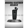 Makaralı Bluetooth Kulakiçi Yaka Kulaklığı Kablosuz Kulaklık