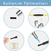 MAKARON KABLO TAMİR SETİ ISIYLA BÜZÜŞMELİ DARALAN HORTUM (5324)