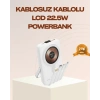 Manyetik Kablosuz Powerbank 22.5W Hızlı Şarj LCD Ekranlı