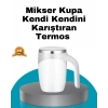 Manyetik Otomatik Karıştırma Bardağı – Şarjlı, Paslanmaz ve Pratik