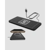 Manyetik Şarj Pedi 7.5w 10w 15w Hızlı Şarj Kaymaz Tabanlı