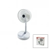 MASA ÜSTÜ VANTİLATÖR USB ŞARJLI KATLANIR FAN=16.4CM - UZAYAN AYAK=12.5-19CM 180 DERECE DÖNEBİLEN TELEFONLUKLU BWFN-11 (5324)