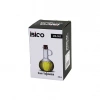 MİNİ CAM YAĞDANLIK ÇİZGİLİ DESEN 300ML AHŞAP BAMBU MANTAR TIPA (5324)