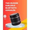 Mini Silindir Kablosuz Hoparlör Güçlü Ses 4W Bas + TWS Senkron Özellik