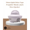 Müzik Ritimli Işık Değişimi & Dönen Dalga Efekti – Galaxy Projektör