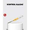 Neon Lambalı Elektrik Kontrol Kalemi Nikel Kaplama 110-220V