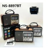 NNS NS-8897 Orta Boy Retro, Nostaljik, Ahşap Tasarım Radyo (5324)