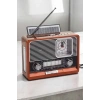Nostaljik Görünümlü USB Girişli Bluetooth Bağlantılı Radyo