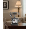 Nostaljik Telefon Tasarımlı Masa Saati Yüksek Sesli Alarm