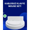 Ofis ve Ev Kullanımı İçin Kablosuz Klavye Fare Seti - Ergonomik ve Pratik