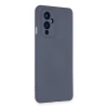 One Plus 9 Kılıf Nano İçi Kadife Silikon - Gri