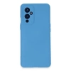 One Plus 9 Kılıf Nano İçi Kadife Silikon - Mavi