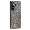 Onegif Samsung Galaxy S25 Plus Bright Simli Kapak - Gold