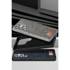 Onegif Samsung Galaxy S25 Ultra Bright Simli Kapak - Siyah