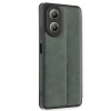 Oppo A38 Kılıf Flip Cover - Koyu Yeşil