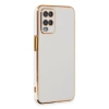 Oppo A54 4g Kılıf Volet Silikon - Beyaz