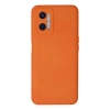 Oppo A96 Kılıf Nano İçi Kadife Silikon - Turuncu