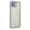 Oppo Reno 4 Lite Kılıf Montreal Silikon Kapak - Gri