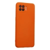 Oppo Reno 4 Lite Kılıf Nano İçi Kadife Silikon - Turuncu