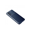 Oppo Reno 5 Kılıf Auto Focus Karbon Kapak - Lacivert