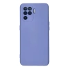 Oppo Reno 5 Lite Kılıf Nano İçi Kadife Silikon - Lila