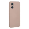 Oppo Reno 7 Lite Kılıf Nano İçi Kadife Silikon - Pudra