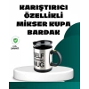 Otomatik Karıştırmalı Termos Kupa | Ergonomik Tasarım