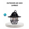 Outdoor Retro Kamp Işığı Uzun Ömürlü Pil Taşınabilir Suya Dayanıklı