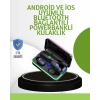 Oyun Modlu E10 Bluetooth Kulaklık Powerbank ve LED Ekranlı