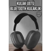 P9 Plus Hi-fi Ses Kalitesi Ayarlanabilir Mikrofonlu Bluetooth Kulaklık Siyah