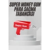 Para Dolar Saçma Para Atma Tabancası Otomatik Kırmızı Oyuncak