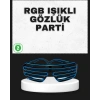 Parti ve Organizasyonlara Özel LED Işıklı Gözlük