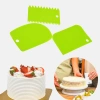 Pasta Hamur Şekillendirici Spatula Kesici Kazıyıcı Dekoratör Set (5324)