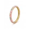 Pink Ra Mine İşlemeli Kelepçe Bileklik - Kbl0454