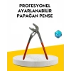 Profesyonel Ayarlı Pense Kurbağacık Ağzı Geniş Açılım