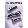 Profesyonel Şarjlı Saç ve Sakal Traş Makinesi Kolay Kullanım