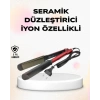 Profesyonel Titanyum Saç Düzleştirici – Ayarlanabilir Isı Ve Hızlı Isınma Özellikli