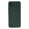 Realme C11 2021 Kılıf Nano İçi Kadife Silikon - Koyu Yeşil