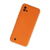 Realme C11 2021 Kılıf Nano İçi Kadife Silikon - Turuncu