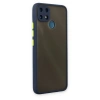 Realme C25 Kılıf Montreal Silikon Kapak - Lacivert
