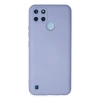 Realme C25y Kılıf Nano İçi Kadife Silikon - Lila