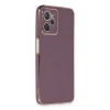 Realme C35 Kılıf Volet Silikon - Mor