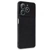 Realme C61 Kılıf Auto Focus Karbon Kapak - Siyah