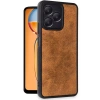 Realme Note 50 4g Kılıf Aras Deri Kapak - Taba