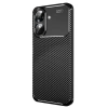 Realme Note 60 Kılıf Auto Focus Karbon Kapak - Siyah