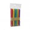 RENKLİ - 1000 ADET AHŞAP ELİŞİ - DİL ÇUBUK 15CM X 1.8CM (5324)