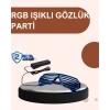 Renkli LED Işıklı Eğlence Gözlüğü Parti Aksesuarı