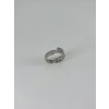 Rodyum Kaplama Zirkon Taşlı Yüzük - Yz0162