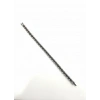 Rodyum-siyah Çelik  Erkek Çelik Bileklik Boy 21.5 Cm / En 0.6 Mm  - Ebl0047